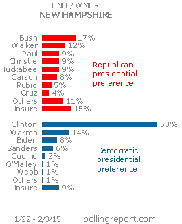 New Hampshire presidential primary preference